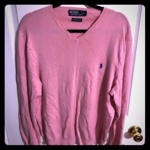 Polo Ralph Lauren XL Pima cotton v neck sweater